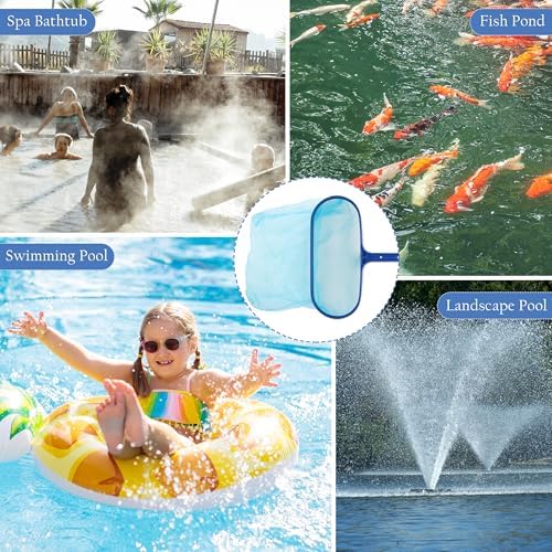 Sunnyglade 15.5x11in Swimming Pool Cleaner Supplies Pool Net Skimmer - Image 6