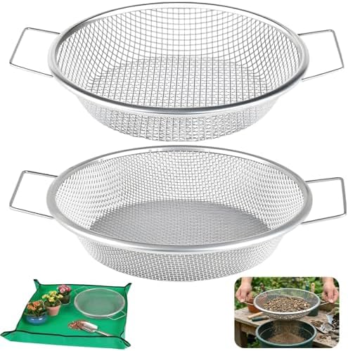 2PCS Soil Sifter for Gardening by Svincolare