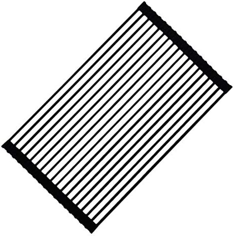 Ahyuan Roll-up Dish Drying Rack Square Solid Bars Multipurpose Silicone Coated by Ahyuan