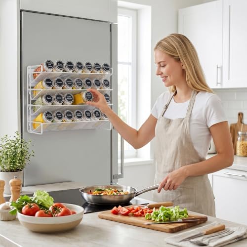 UVIAHOMI Spice Rack Organizer for Cabinet - Image 2