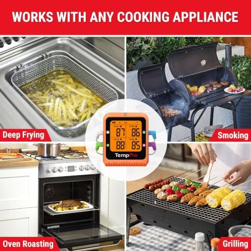 TempPro TempSync 650ft Bluetooth Meat Thermometer - Image 7