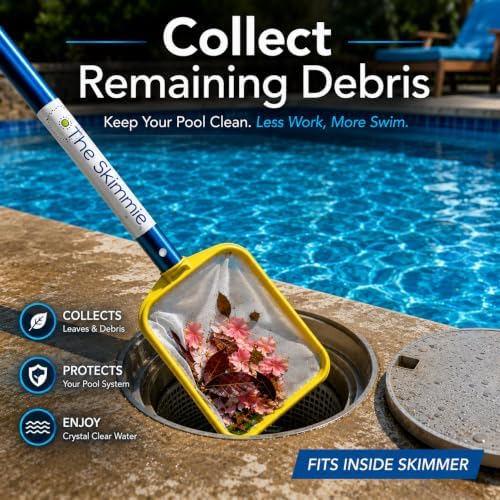 The Skimmie Pool Skimmer Net & Pole 53" - Image 5