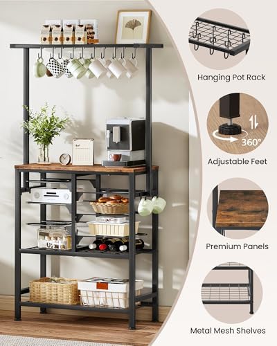 CHOEZON Pots and Pans Organizer Rack, Kitchen Bakers Rack, Kitchen Island Table - Image 6