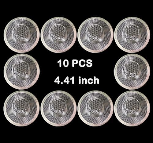 10Pcs Metal Mesh Kitchen Sink Strainer, 4.41" Stainless Steel Slop Basket - Image 6