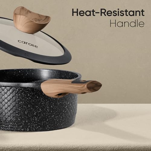 CAROTE 26pcs Nonstick Pots and Pans Set, Cookware Sets - Image 6