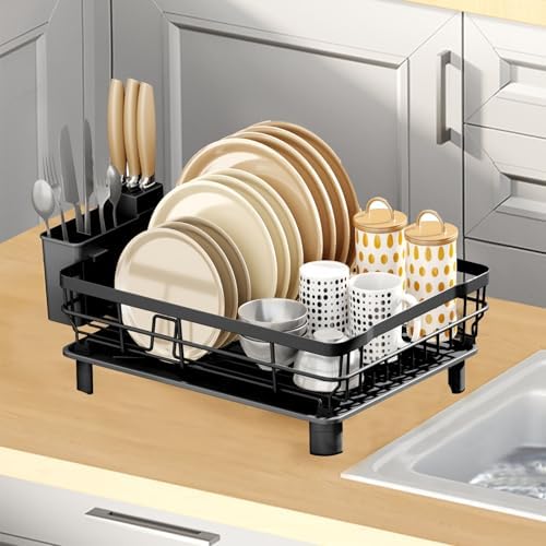 GAXmi Dish Drying Rack with Drainboard by GAXmi