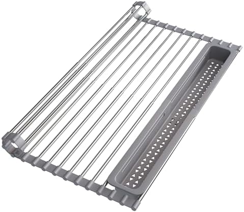 JASIWAY Roll Up Dish Drying Rack by JASIWAY
