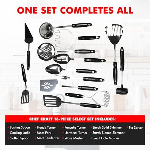 Chef Craft Select Sturdy Skimmer, 13.25 inch, Stainless Steel - Image 4
