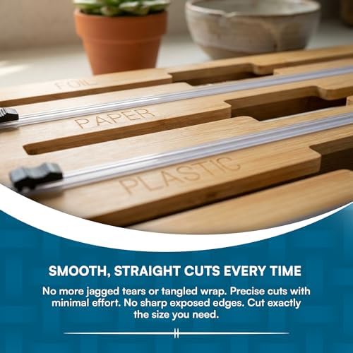 Honey-Can-Do Bamboo Wrap Organizer - Image 5