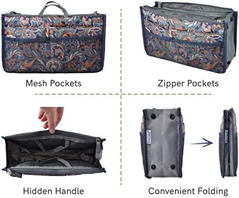 Vercord Purse Organizer Insert for Handbags Bag Organizers Inside Tote - Image 3