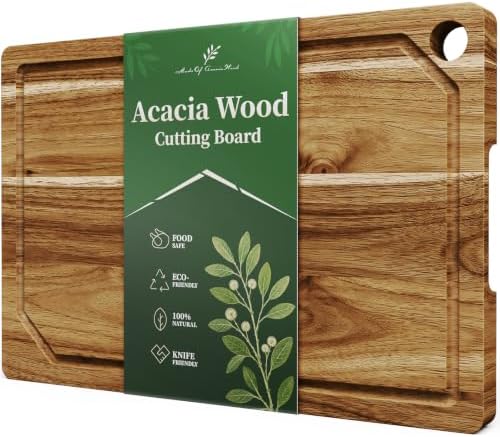 Kitsure Acacia Wood Cutting Board by Kitsure