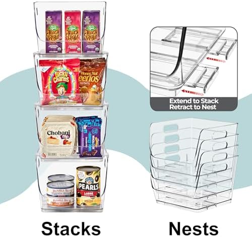 Sorbus Clear Pantry Organizer - Image 5