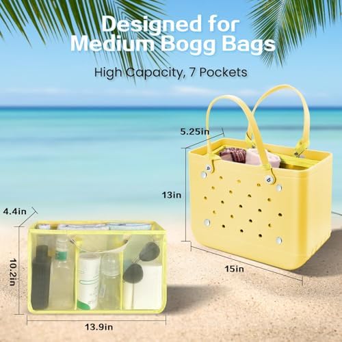 XYFuuee Beach Bag Organizer Insert Divider - Image 2