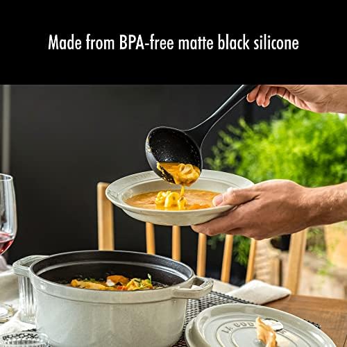 Staub Soup Ladle, Cooking Utensil, Non-Stick Silicone - Image 4