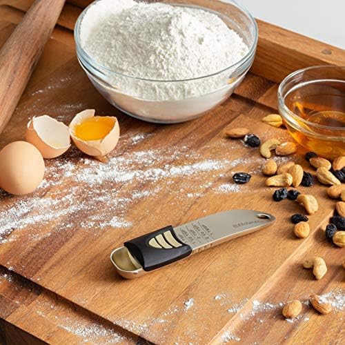 KitchenArt Professional Series Tablespoon, Champagne Satin Measuring Spoon - Image 5