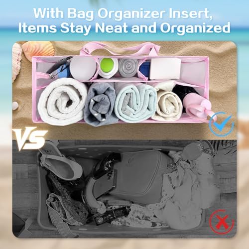 XYFuuee Beach Bag Organizer Insert - Image 3
