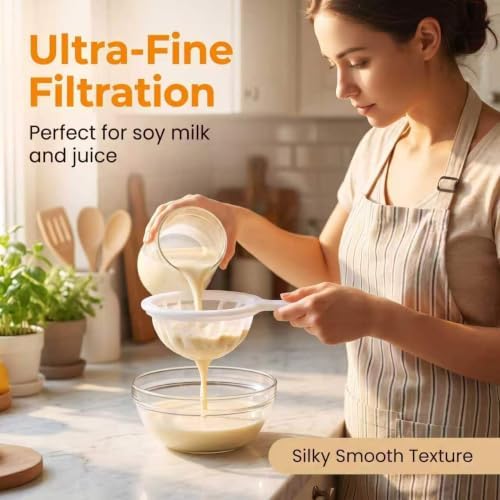 400 Mesh Ultra Fine Nylon Kitchen Strainer - Image 5