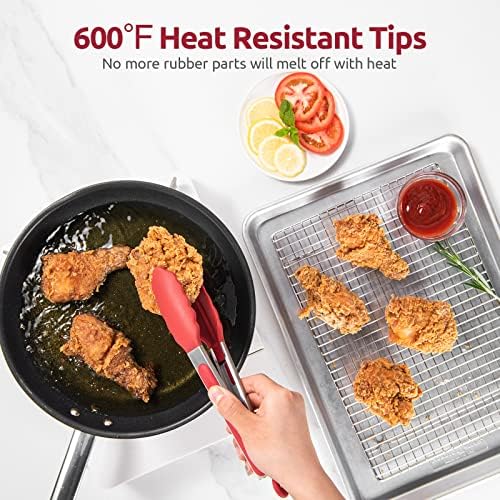 U-Taste Kitchen Tong for Cooking, 600ºF Heat-Resistant Silicone - Image 3