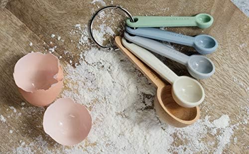 Zeal Silicone Measuring Spoons Set – 5 Piece BPA Free Measuring Spoon Set - Image 3