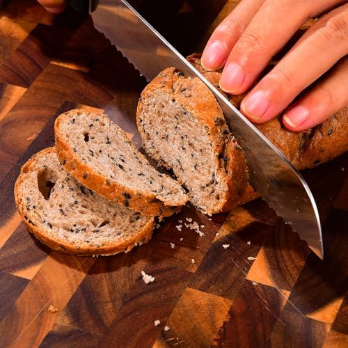 Omesata Bread Knife, Serrated Bread Knives - Image 6