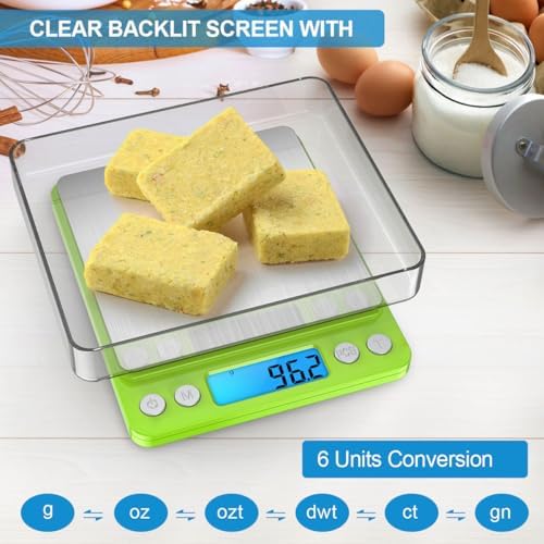 Digital Scale, 0.01 Ounces, 0.1 Grams Accuracy Mini Kitchen Food Scale - Image 3
