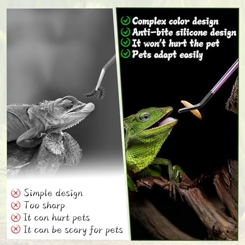 OLIISS Iridescent Reptile Feeding Tongs - Image 5