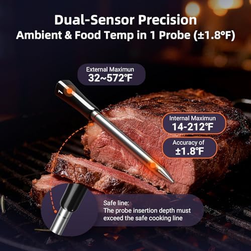 Wireless Meat Thermometer Digital - Image 4