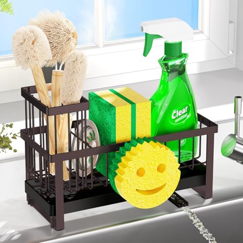 Sponge Holder for Kitchen Sink, Sink Caddy by Taugast