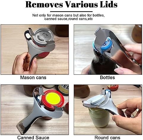 Mason Jar Opener No Lid Dents or Damage Multifunctional Tool - Image 6