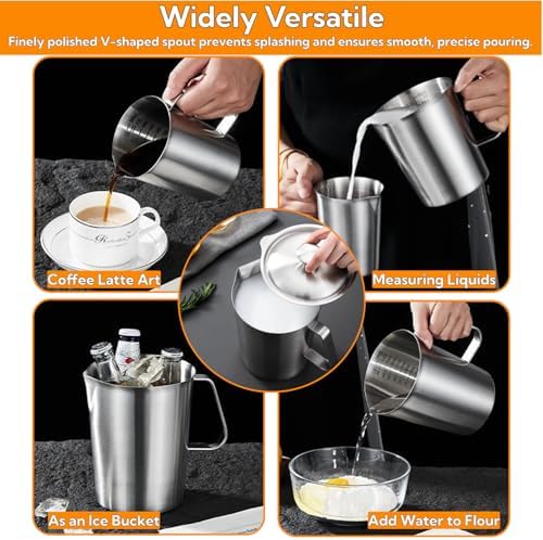 70 Oz Stainless Steel Pitcher - Image 3