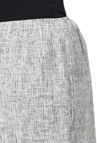 Kasper Women's Cf Slit Seamed Colorblocked Skimmer Skirt - Image 3