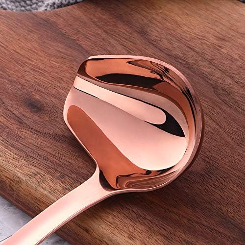 12 Pcs Cooking Utensil Set, Stainless Steel Rose Gold Titanium Plated Cookware - Image 6