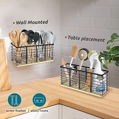 Suli Extra Large Kitchen Utensil Holder Countertop - Image 5