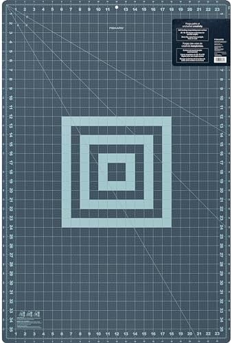 Fiskars 24" x 36" Self Healing Cutting Mat, Large Grid, Lilac Mountain Haze - Image 2