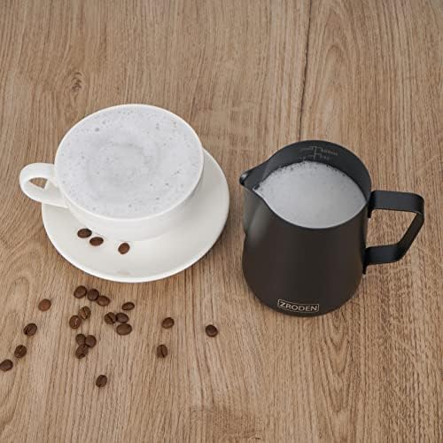 Milk Frothing Pitcher, 20oz Espresso Steaming Pitchers Stainless Steel - Image 5