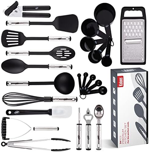 Kitchen Utensils Set, Cooking Utensil Set Kitchen Gadgets, Pots and Pans set by Kaluns%C2%AE