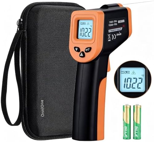 OnniOne Infrared Thermometer Temperature Gun by OnniOne