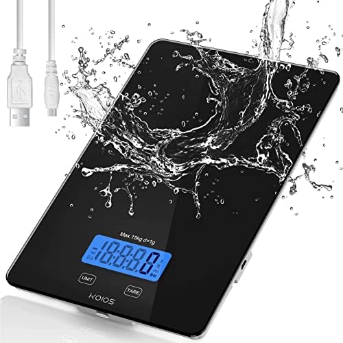 KOIOS Food Scale, 33lb/15Kg Digital Kitchen Scale - Image 2