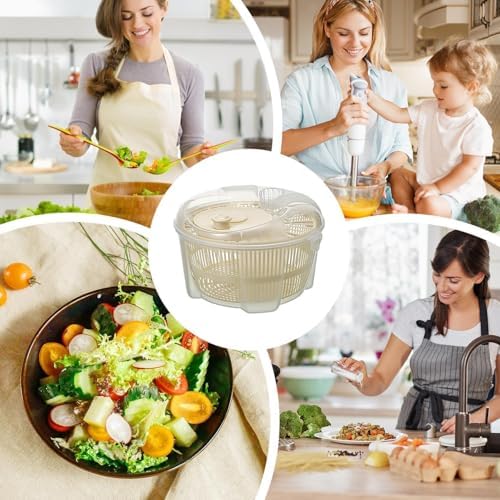 Salad Dryer Washing Bowl - Image 4
