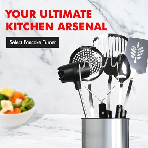 Chef Craft Select Turner/Spatula, 14.5 inch, Stainless Steel - Image 3