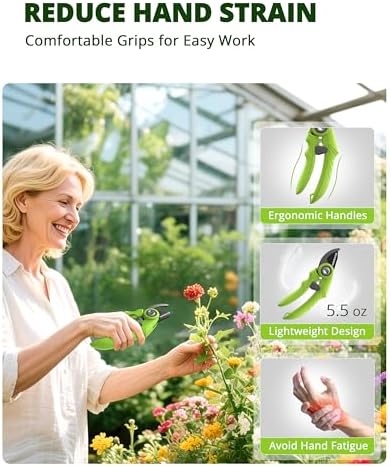Garden Shears 6.9" Pruning Shears - Image 6