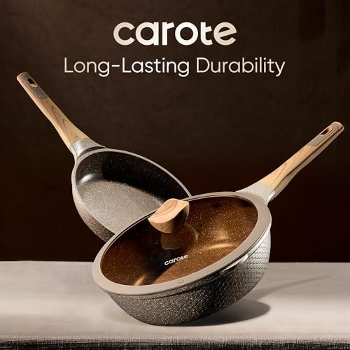 CAROTE 26pcs Pots and Pans Set, Nonstick Cookware Sets - Image 6