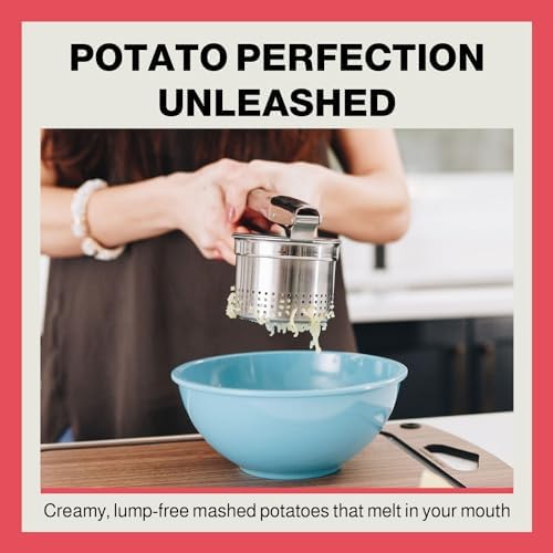 Stainless Steel Potato Ricer for Smooth Mashed Potatoes - Image 3