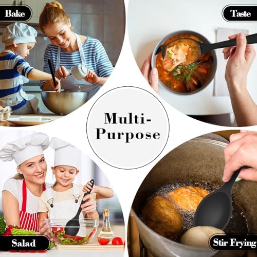 Silicone Spoons for Cooking, Mixing and Stirring - Image 7