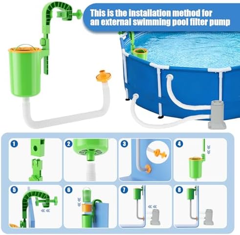 Pool Skimmer Baskets for Small Above Ground Pools, Above Ground Pool Skimmer - Image 2