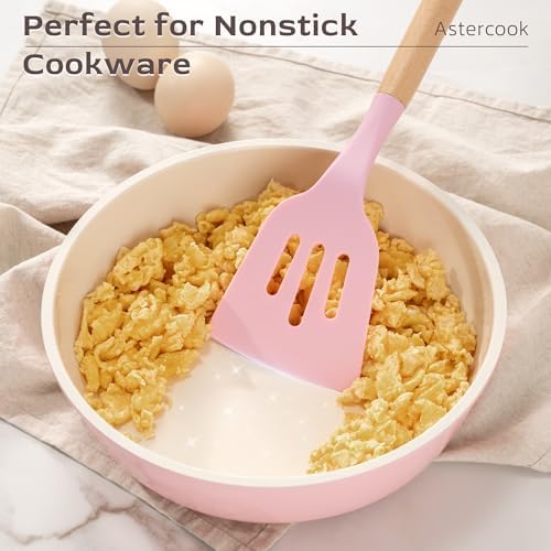 Astercook Kitchen Utensils set, 446°F Heat Resistant Food Grade Utensil Sets - Image 3