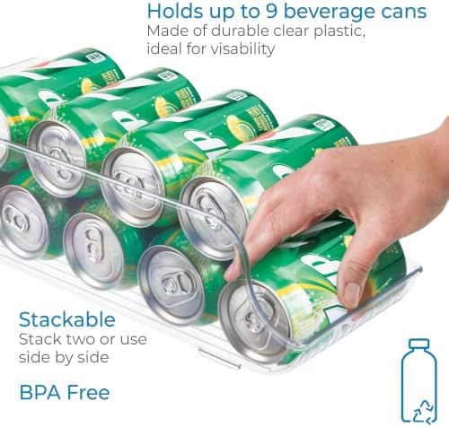 iDesign Water Bottle Organizer and Soda Can Dispenser - Image 6
