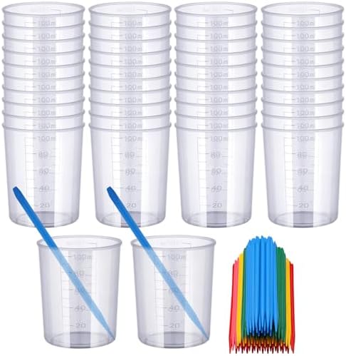 Gartful 90PCS Epoxy Mixing Cups Kit, Jewelry Making, Liquid Measuring by Gartful