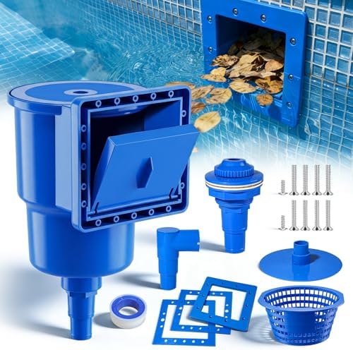 Above Ground Pool Skimmer for Intex Coleman Bestway Pools – Thru-Wall Skimmer by Orealla
