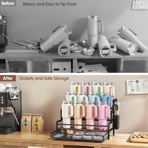 Water Bottle Organizer for Full Stanley 40 oz Tumbler - Image 3